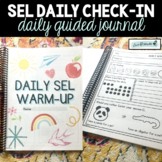 Daily Social Emotional Learning Warm Up Journal