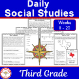 Daily Social Studies Grade 3 Weeks 11 - 20