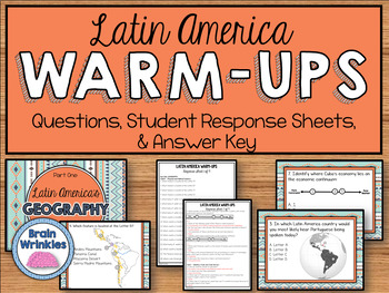 Preview of Daily  Warm-Ups: Latin America