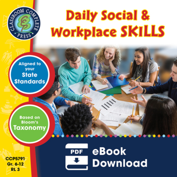 Preview of Daily Social & Workplace Skills Gr. 6-12