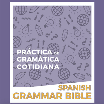 Preview of Daily Spanish Grammar Practice Workbook