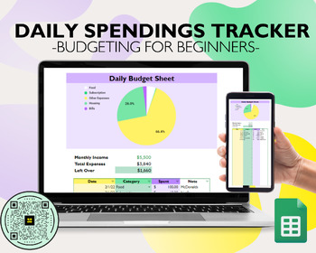 Preview of Daily Spending Tracker |  Budgeting | Financial Literacy | Real-World Skills
