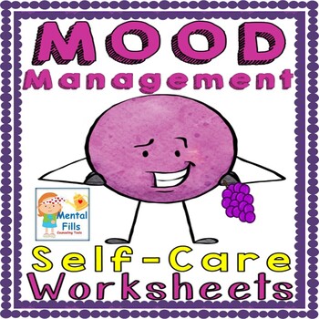 Stress Management Relaxation Worksheets and Handouts: GRAPES by Mental