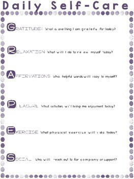 stress management relaxation worksheets and handouts grapes by mental