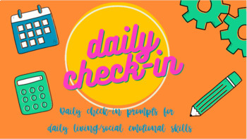 Preview of Daily Student Check In