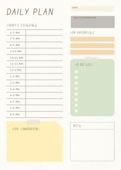 Daily Student Planner by Alysia Morales | TPT