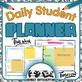 Daily Student Planner - ADHD & Executive Functioning Friendly