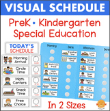 Kindergarten PreK Preschool Daily Schedule Cards with Pict