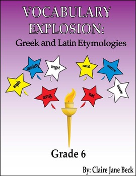 Preview of Daily Greek & Latin Root Word Vocabulary Lessons - 6th Grade