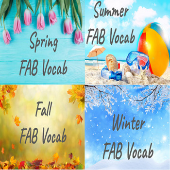 Preview of Daily Vocabulary Bundle for Upper Elementary
