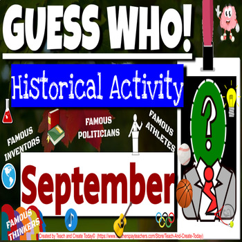 Preview of Daily Warm Up Guess Who Activity SUPER BUNDLE Bell Ringers Middle  High School