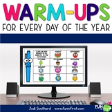 Daily Warm Ups for Every Day of 1st Grade