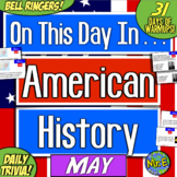 Daily Warmups & Bell Ringers for American History! On This