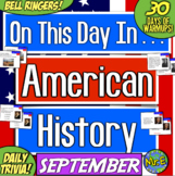 Daily Warmups & Bell Ringers for American History! On This