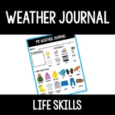 Daily Weather Journal Page -