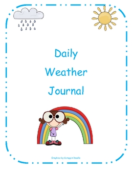 Preview of Daily Weather Journal for Primary Grades