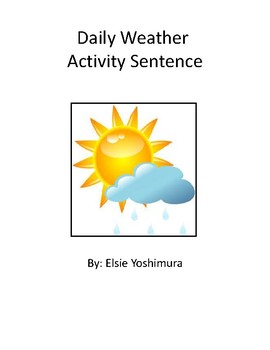 Preview of Daily Weather Sentence