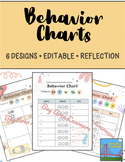 Daily + Weekly Behavior Charts | 6 Editable Designs | EDIT