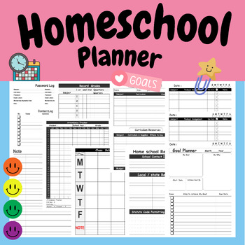 Preview of The Homeschool Planner