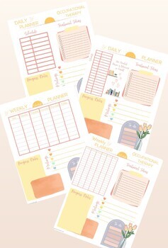 Preview of Daily & Weekly Planner