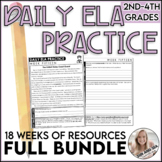 Daily & Weekly Reading Comprehension Passages BUNDLE | Gra
