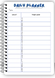 Daily / Weekly Schedule Planner Homeschooling Individualiz