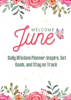 Preview of Daily Wisdom Planner: Inspire, Set Goals, and Stay on Track