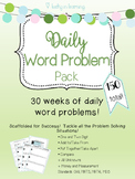 Daily Word Problem Pack