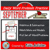 Daily Word Problem Practice:  September