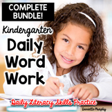 Daily Phonics and Phonemic Awareness for Kindergarten MEGA Bundle