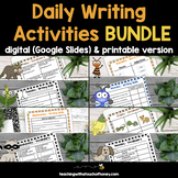 Daily Writing Activities BUNDLE (Digital and PDF) Distance