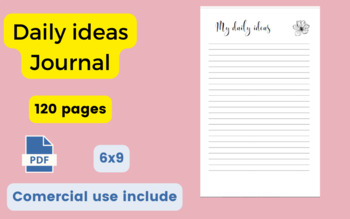 Preview of Daily Writing Ideas for Journal Time