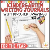 Daily Writing Journals for Kindergarten | Directed Drawing