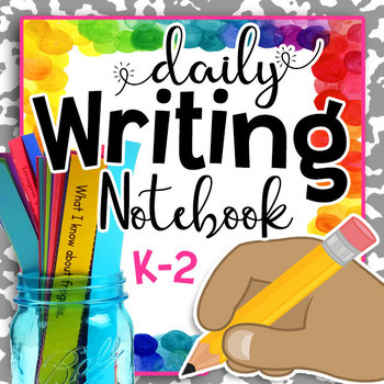 Preview of Daily Writing Notebook: 144 Story Starters & Writing Prompts for K-2
