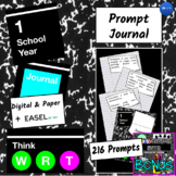 Daily Writing Prompt Journal School Year with BONUS | 3-5