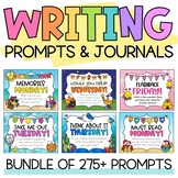 Daily Writing Prompts BUNDLE for August to May