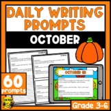 October Writing Prompts | Paper or Digital