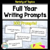 Daily Writing Prompts Set with 300 Different Journal Promp