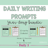 Daily Writing Prompts Year Long | Creative Writing Prompts