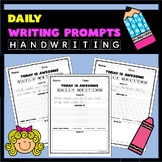 Daily Writing Prompts and Writing Practice Bundle 1st-2nd 