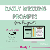 Daily Writing Prompts for August | Creative Writing Prompt