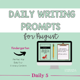 Daily Writing Prompts for August | Creative Writing Prompt