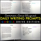 Daily Writing Prompts for Distance Learning Google Drive