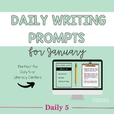 Daily Writing Prompts for January | Creative Writing Promp