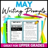Daily Writing Prompts for May - Creative Writing
