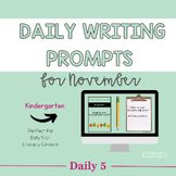 Daily Writing Prompts for November | Creative Writing Prom