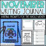 Daily Writing Prompts for November - Writing Journal for 1