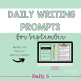 Daily Writing Prompts for September|Creative Writing Promp