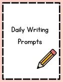 Daily Writing Prompts (pack of 20)