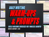 Daily Writing Warm-Ups & Prompts (Growing Bundle)